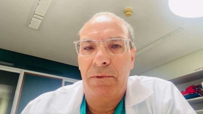 Domingo González, médico intensivista del Insular/TA.